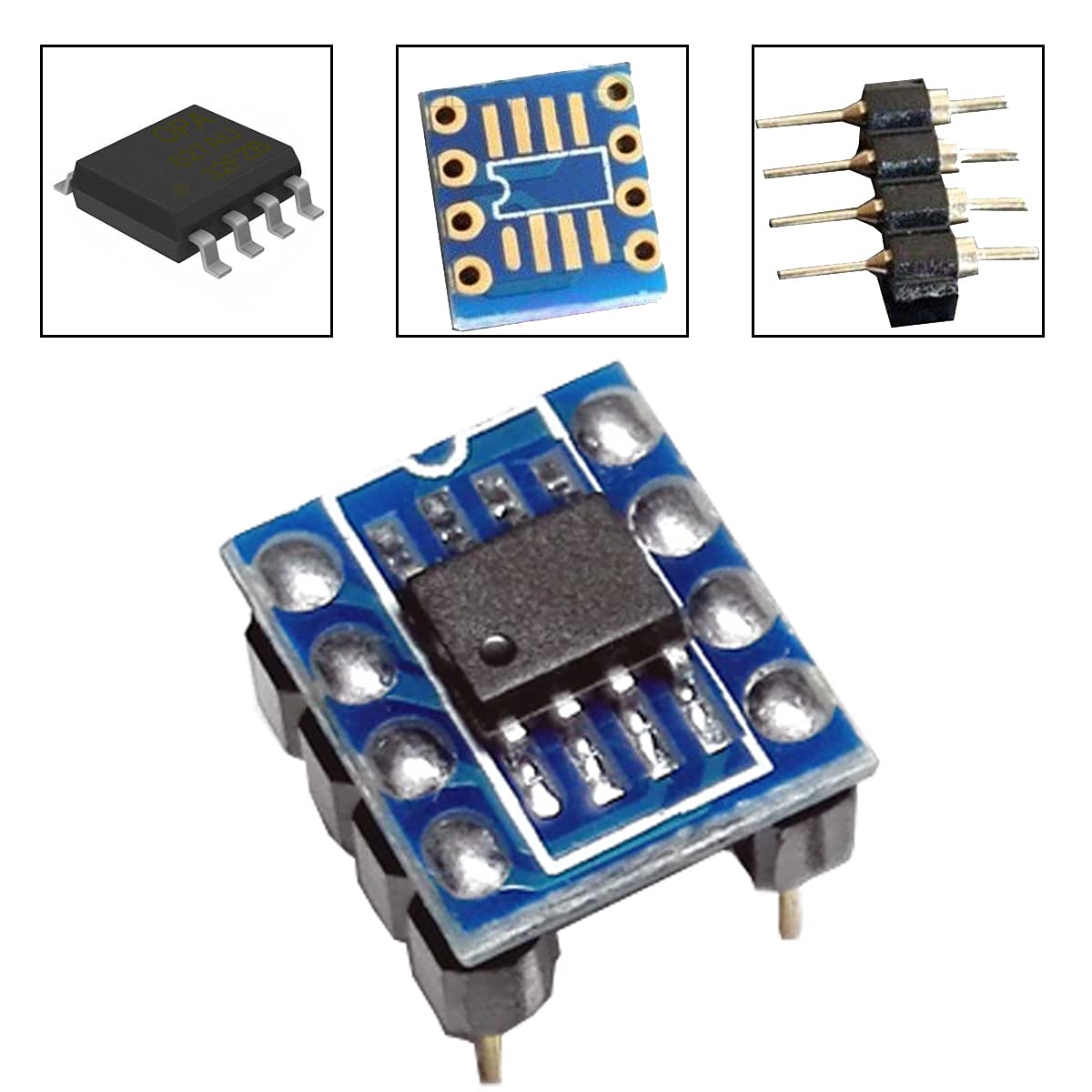 Amazon.co.jp: Youmile 2個OPA627AUモノラルOpAMP、デュアルから